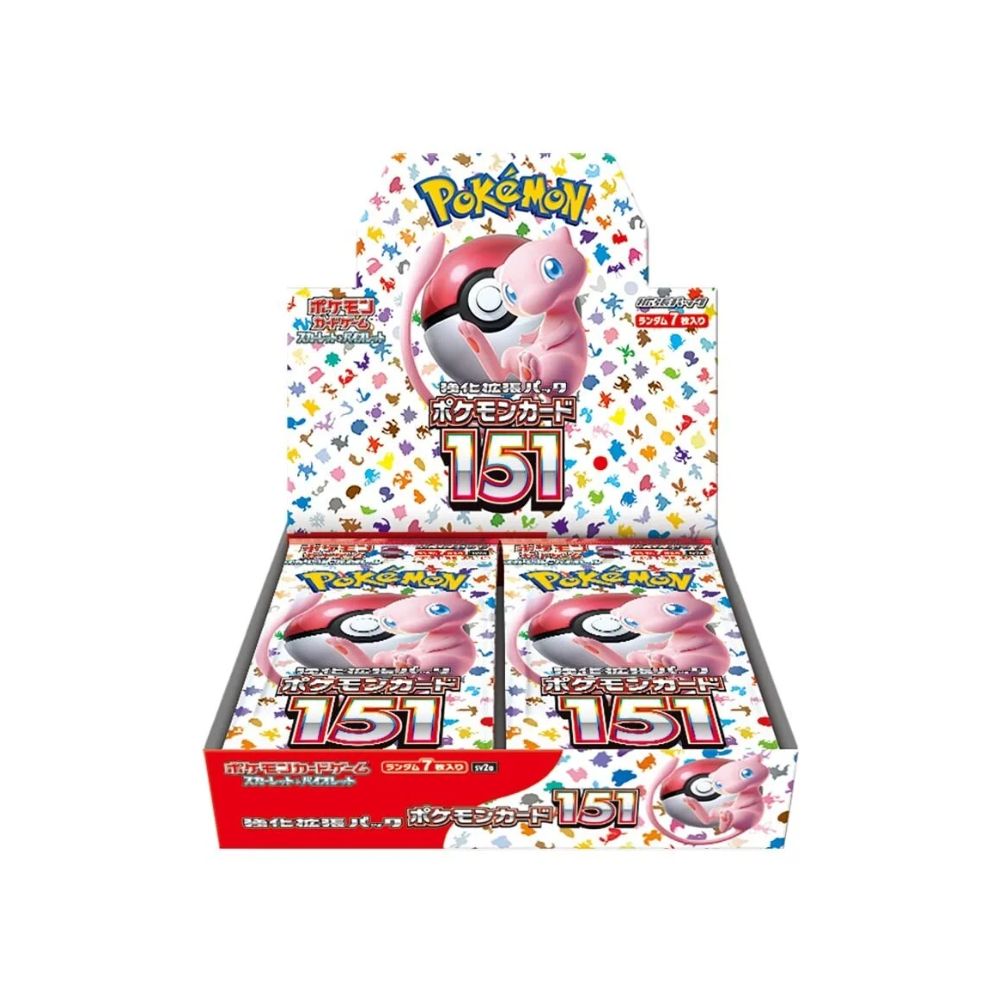 Pokemon 151 Booster Box sv2a [Japanese]